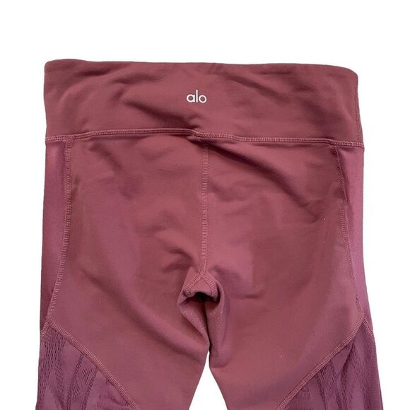 ALO Yoga Vitality Sheer Cutout Leggings Size Small - Picture 3 of 7